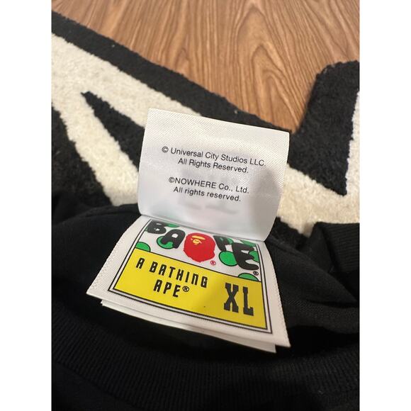 BAPE x E.T. Baby Milo Long-Sleeve Tee – Black XL – Lightly Used - Picture 7 of 12